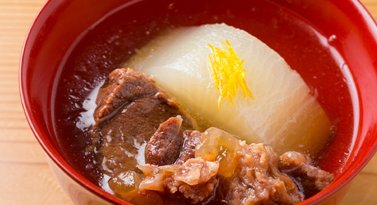 牛すじ大根